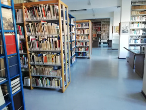 panoramica della biblioteca