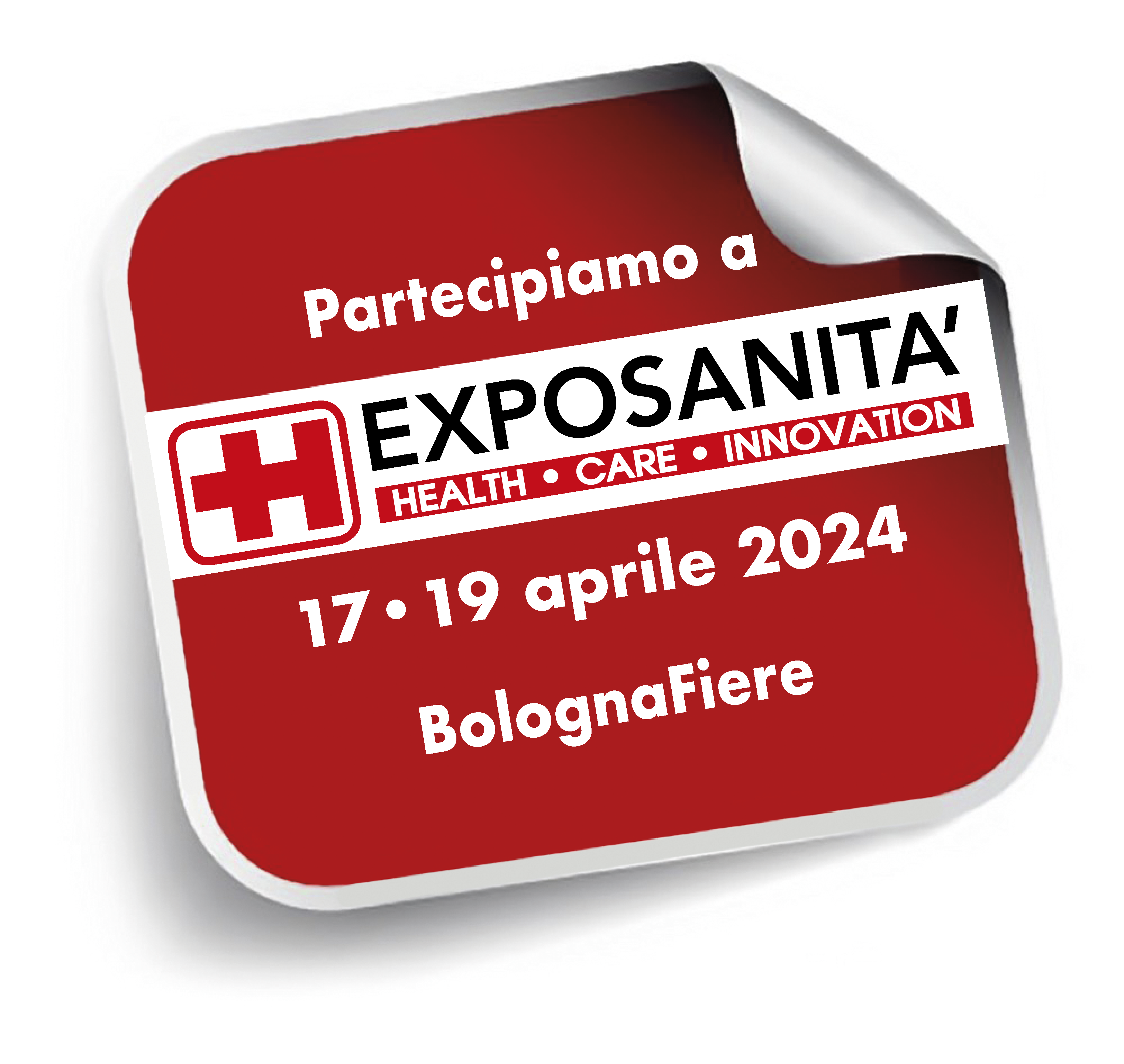 Partecipiamo a Exposanità, dal 17 al 19 Aprile a Bologna Fiere