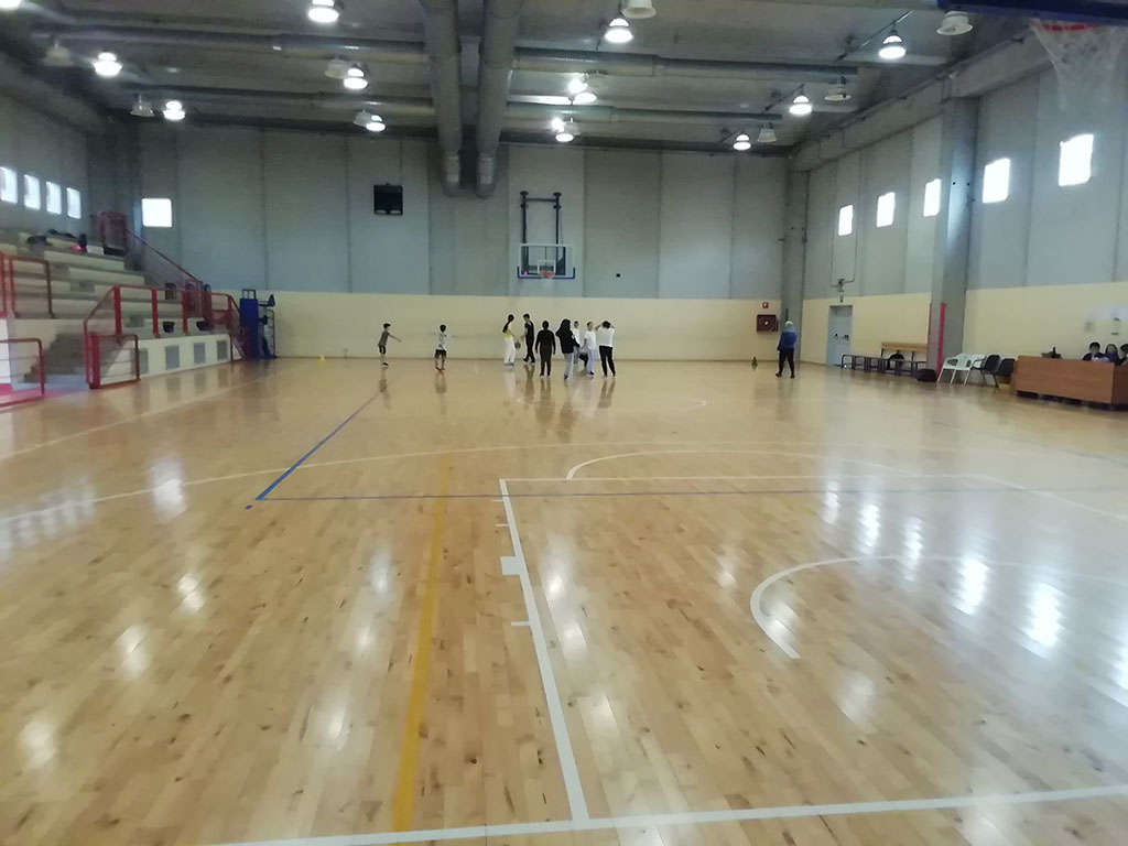 Palasport, campo pratica
