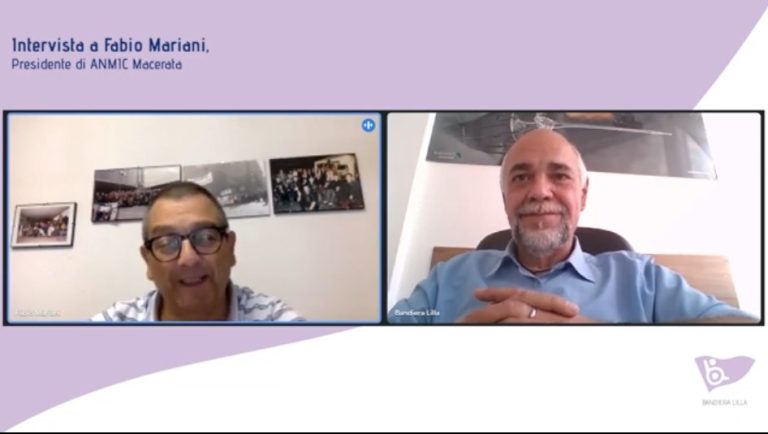 Una schermata dell'intervista