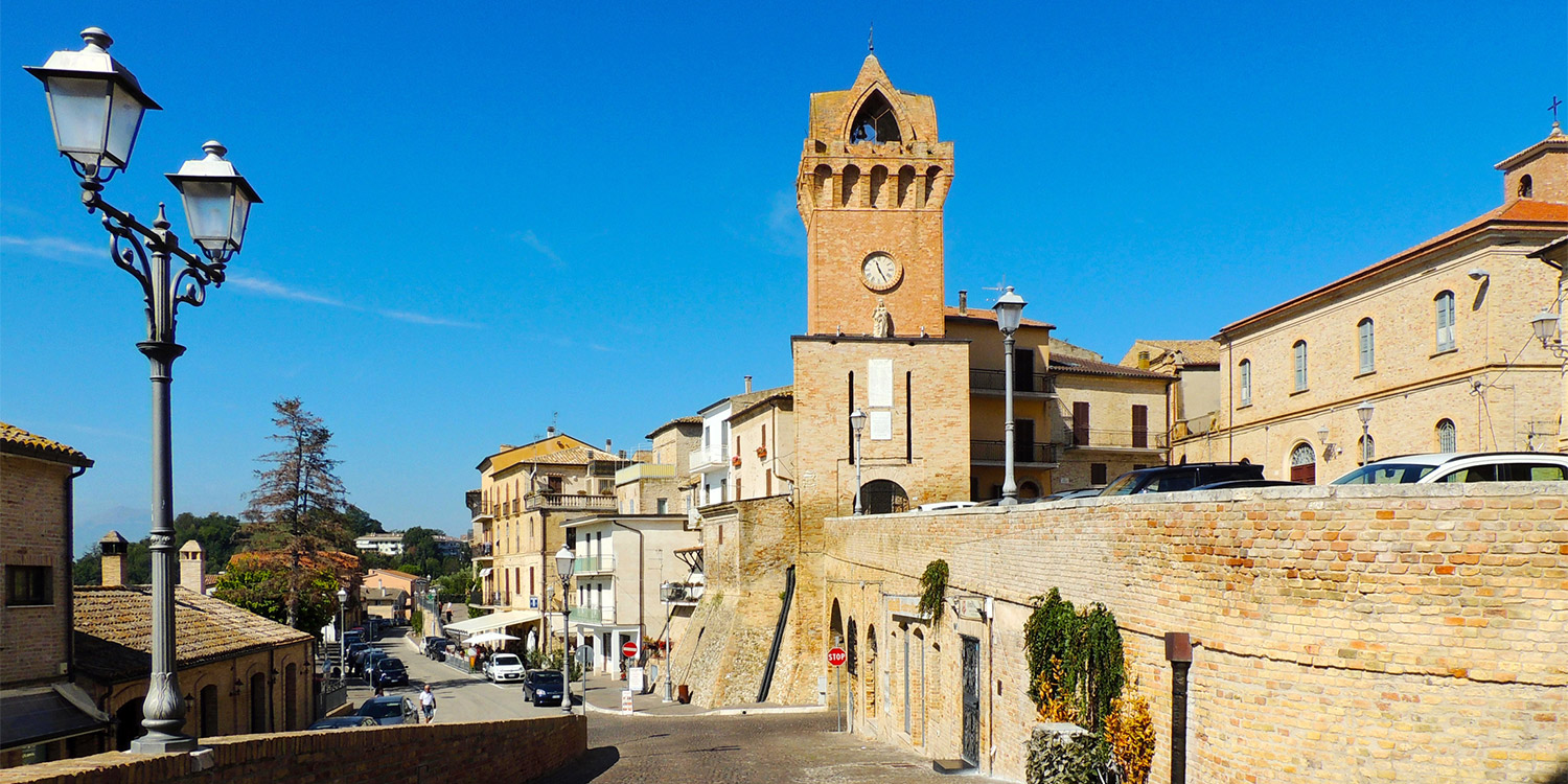 il centro storico sorge sulle antiche mura